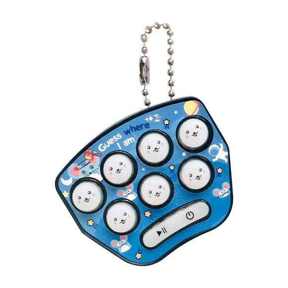 Llavero con memoria electrónica LED Whack-a-Mole para niños y adultos