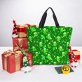 thumbnail image 6 of Fuzoiu St Patrick's Day2 Print Durable Tote Bag,Shoulder Bag with Zipper Closure,Casual Tote's Handbag,for Daily Use, Shopping, School, Work, 6 of 7