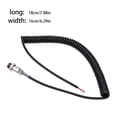 thumbnail image 4 of Monstrate Cable de micrófono , Cable de extensión de altavoz de mano, repuesto de pieza de repuesto para Alinco DR-03T/DR-06T DR-135T Teléfono y Comunicación, 4 of 6