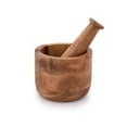 thumbnail image 4 of Handmade Acacia Wood Mortar and Pestle Perfect for Grinder for Herbs, Garlic, Walnut Spices & Kitchen Essentials Usage, 4 of 8