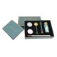 thumbnail image 4 of Kit de sellos de cera estilo Retro europeo, sello artesanal artesanal, sobres de cuenta de mano, Kit de cera de sellado de pintura de fuego, decoración, verde negruzco, 4 of 5