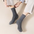 thumbnail image 4 of Outfmvch Tube Socks Men Soccer Socks Women Cotton No Show Socks Running Socks Womens Woman Socks Flat Socks for Women Dark Gray One Size, 4 of 7