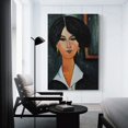 thumbnail image 3 of Cuadro impreso de Amedeo Modigliani (6) Regalos Lienzo Pintura Póster Arte de pared Impresiones de imágenes decorativas Decoración moderna 12x18 pulgadas (30x45 cm), 3 of 6