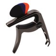 thumbnail image 1 of Accesorios de cejilla de guitarra 3 en 1 creativos con 3 selecciones para bajo acústico banjo Negro A Sunnimix Capo y selecciones, 1 of 8