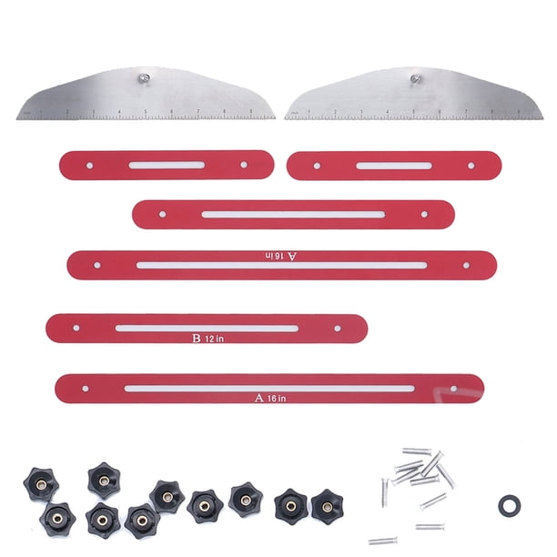 Stair Tread Template Tool Multifunctional Folding Stair Tread Gauge ...
