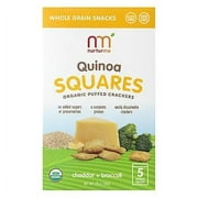 NurturMe Cheddar and Broccoli Quinoa Squares, 1.76 Oz