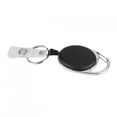 thumbnail image 4 of Retractable Badge Reel,Recoil Retractable Nylon Rope Belt Clip Key Ring Key Chain Ring Leading Edge Technology, 4 of 8