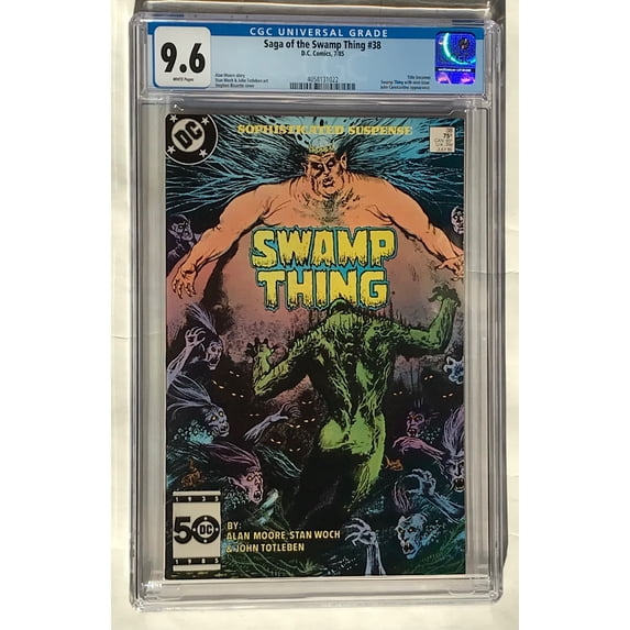 Saga of the Swamp Thing #38 - CGC 9.6 Comic Book