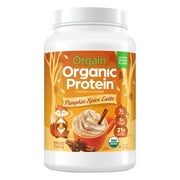 Orgain USDA Organic Plant Protein Powder, Pumpkin Spice Latte (2.74 Pounds)