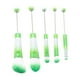thumbnail image 5 of 5 brochas de maquillaje con cuentas, brocha para lápiz labial, brocha multiusos para cejas, brocha correctora para actividades en el hogar de las muje Verde, 5 of 9