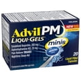 thumbnail image 2 of Advil PM Mini Liquid gels 20ct, 2 of 4