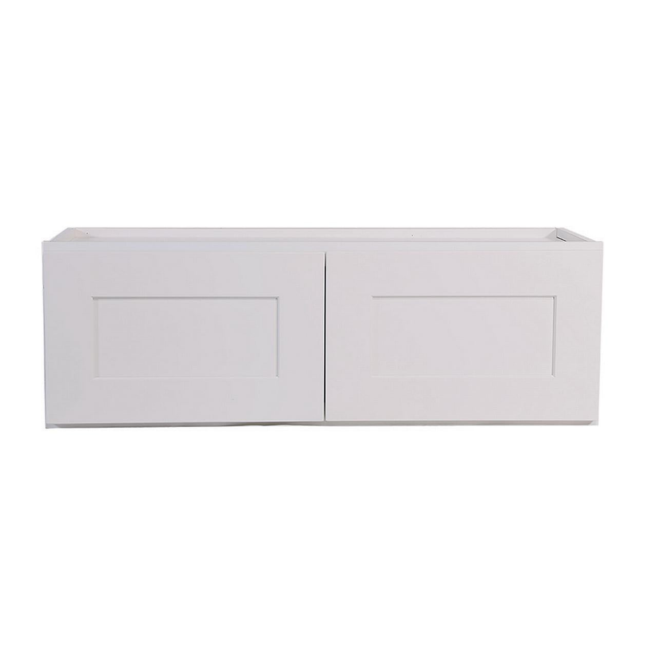 Design House 561670 Brookings Unassembled Shaker Wall Kitchen Cabinet 36x18x12, White - Walmart ...