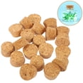 thumbnail image 3 of Bouchons en Bois Bouchons Bouchons en Liège en Bois Naturel Bouchon de Bouteille en Liège Réutilisable, 3 of 7