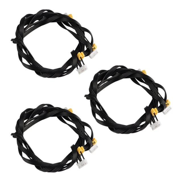 3X Accesorios de Impresora 3D Cable del Motor Paso A Paso Cable del Motor Doble Z-Ejes para Cr-10 Cr-10S / Ender-3