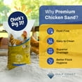 thumbnail image 3 of Premium Chicken Sand, Odor Eliminating Bedding for Coops, 50 Lb Bag, 4 Pack, 3 of 8