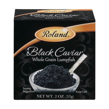 Roland Black Caviar Whole Grain Lumpfish, 2 oz