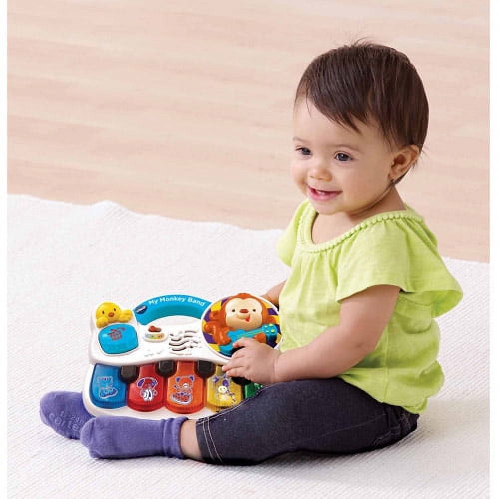 Vtech Baby Monkey Band Music Center Piano developmental learning animals &  sound