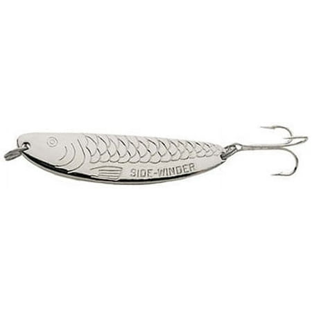 Acme S-340/N Sidewinder Silver 3/4oz Casting Spoon Fishing Freshwater Lure