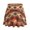 Southwest Horse Print, variant on HELLHERO Bow-adorned Soccer Ball & Heart Pattern Polyester Spandex Tennis Skirt with Built-in Shorts, 2 Side Pockets with Pockets Athletic Tennis Skirt for Golf
