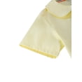 thumbnail image 3 of Smith's American Girls' S/S Button-Up Shirt Color: yellow Size: 3t, 3 of 4