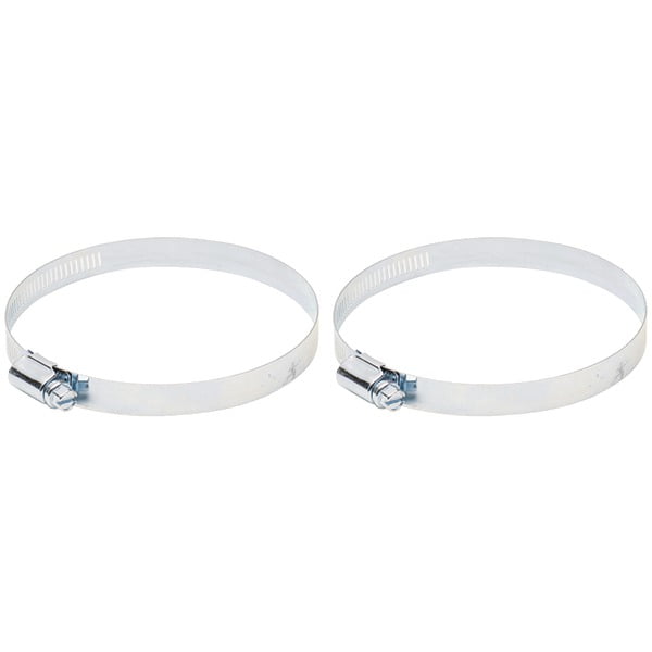 Deflecto 4' Metal Worm Drive Clamps, 2 Pk MCX4/4