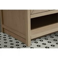 thumbnail image 2 of Ari Kitchen & Bath Venice 60" Solid Wood Bathroom Vanity in Oak Gray, 2 of 13