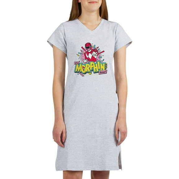 CafePress - Power Rangers Morphin Time - Women's Nightshirt