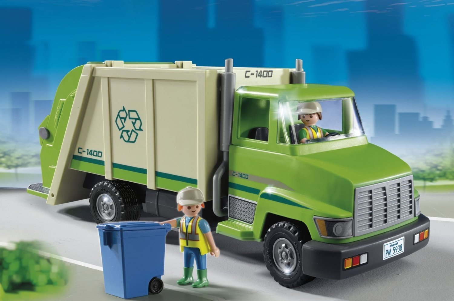 playmobil rubbish truck