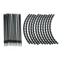 thumbnail image 4 of Hytrove 2 Sets Flower Box Brackets for Railings with Lightweight Green Design, 4 of 8