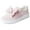 Light Pink NBPU, variant on "J. Adams Wally Sneakers for Women – Comfortable Slip-On Shoes with Bow, Flat Platform Sneakers "
