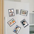 thumbnail image 4 of Marco De Fotos Magnético, Marco De Fotos Magnético Para Refrigerador Multifunción PP, 5 Piezas Para Imágenes De 6 Pulgadas Para Puertas De Hierro, 4 of 7