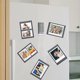 thumbnail image 1 of Marco De Fotos Magnético Para Refrigerador, Marco De Fotos Magnético Flexible Multifunción De 5 Piezas Para Puertas De Hierro, 1 of 7