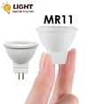 thumbnail image 2 of Bombilla LED Mini COB, foco MR11 GU4, 12V, 3W, luz blanca cálida, reemplazo para cocina, 20W, 50W, halógeno, 4/6/8/10/20 piezas, 2 of 4