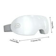 thumbnail image 3 of ETHKIA Appareil Intelligent pour les Yeux à Vapeur, Compresse Chaude et Froide Réglable pour Yeux Secs et Poches, Adapté à Toutes les Formes de Visage, Blanc, 3 of 9