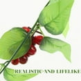 thumbnail image 6 of HJQEQVD 4PCS Artificial Grape Vine Summer Decor - Plastic Fruit Cluster Decoration for Kitchen Dining Table Centerpiece Fake Food Home Staging Props, 6 of 9