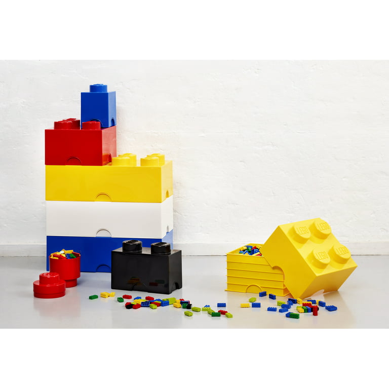 LEGO Storage Brick 8 (2 Drawers) - Bright Yellow 