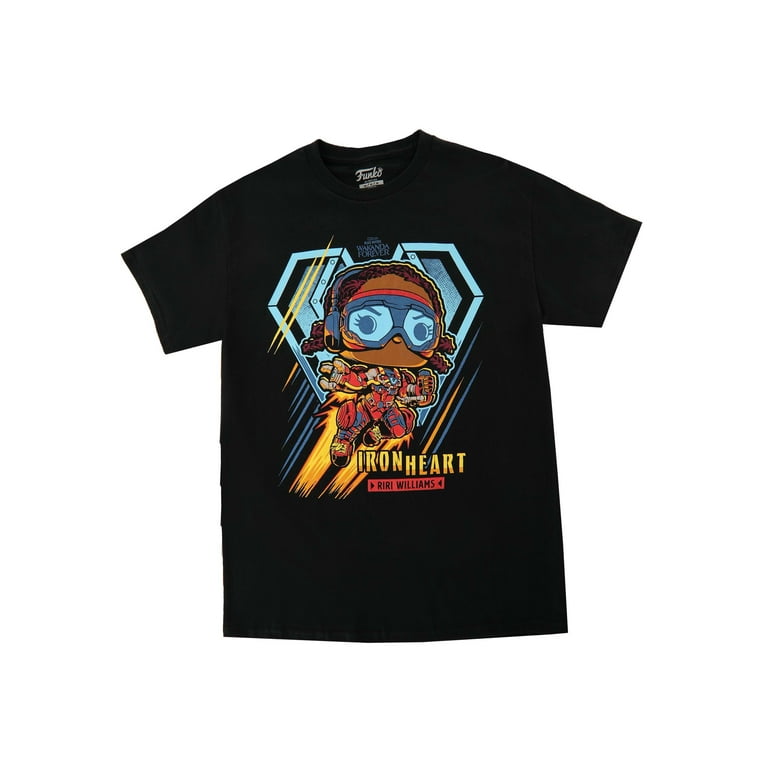 Funko Tee: Marvel Black Panther Wakanda Forever Ironheart T