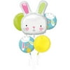 Hello Bunny Balloon Bouquet 5pc