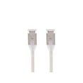 thumbnail image 2 of Monoprice Cat6A Ethernet Patch Cable - 7 Feet - White | Snagless, Double Shielded, Component Level, CM, 30AWG, Ideal For Data Centers and Server Rooms - SlimRun Series, 2 of 4