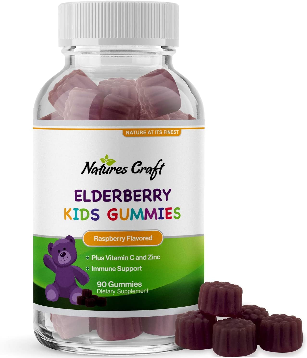 Sambucus Elderberry Gummies Kids Vitamins Delicious Black Elderberry