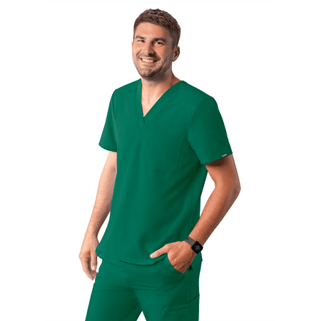 

Adar Addition Scrubs For Men - Classic V-Neck Scrub Top