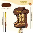 thumbnail image 3 of Bota vaquera estilo western de Piñata WERNNSAI, sombrero de vaquero Westworld, 42 cm, 3 of 7