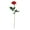 Red, variant on Visland 4PCS Real Touch Artificial Fake Rose Flowers Roses for Dining Table Home Decoration Wedding Decoration