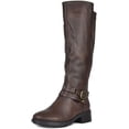 thumbnail image 1 of Botas DREAM PAIRS UNCLE Marrón Mujer Talle 9.5 Altas hasta la Rodilla, 1 of 8
