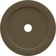thumbnail image 5 of Ekena Millwork 25 3/8"OD x 3 3/8"ID x 1 3/8"P Cole Ceiling Medallion (Fits Canopies up to 9 1/8"), Hand-Painted Smokey Topaz, 5 of 7