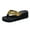 Gold, variant on Glitter Sequin Flip Flops Wedge Sandals for Women Casual Summer Open Toe Platform Tong Sandal Lightweight Beach Slippers Gold Size 8