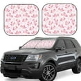 thumbnail image 1 of Easygdp Baby Salamander for 2 PCS Foldable Car Sun Shade Front Windshield Sun Protection Cover for Car, SUV, Truck-Small, 1 of 6
