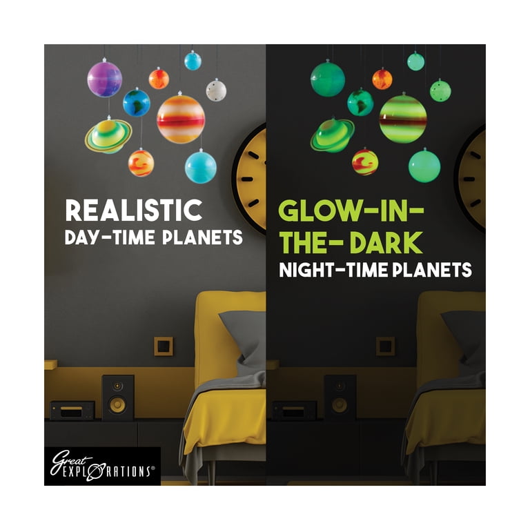 Great Explorations Glowing 3D Solar System Glow Toys photo 4