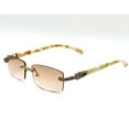 thumbnail image 5 of Diamond Sunglasses Hip Hop Shades Square Rimless Champagne, 5 of 5