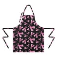 thumbnail image 2 of Pink Breast Cancer Apron-Garden Aprons for Women with Pockets-Cotton Linen Waterproof Kitchen Cooking Gardening Aprons Adjustable for Kitchen,Cooking,BBQ and Salon 32"x27", 2 of 7